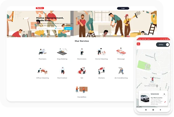 Apoio home services booking app