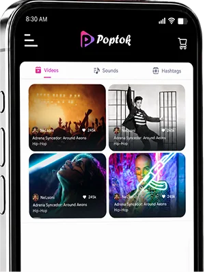 TikTok app clone