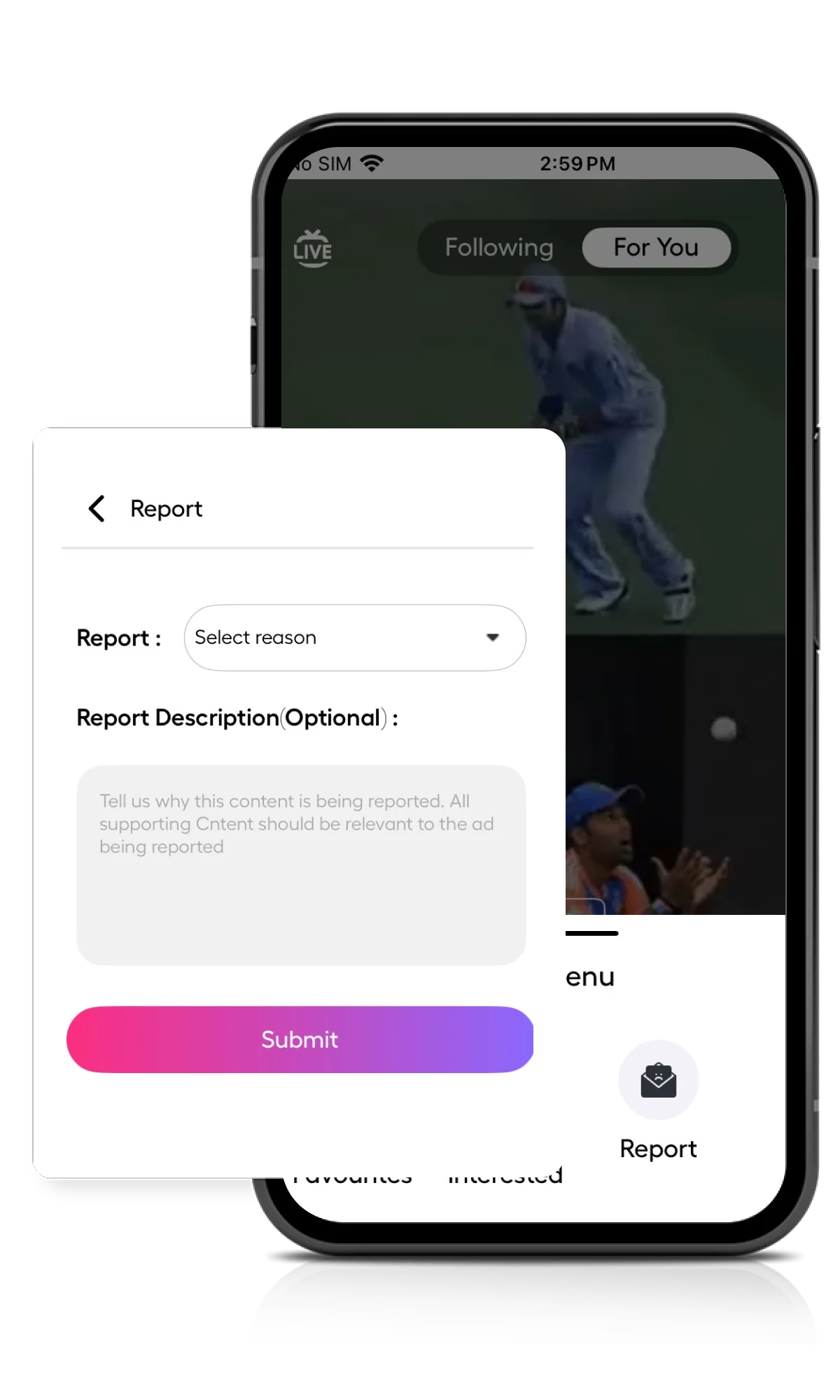 TikTok app clone